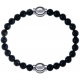 Apollon - Collection MiX Femme - labradorite - diamètre 6mm - longueur 9,25cm + onyx - diamètre 6mm - longueur 9,25cm…