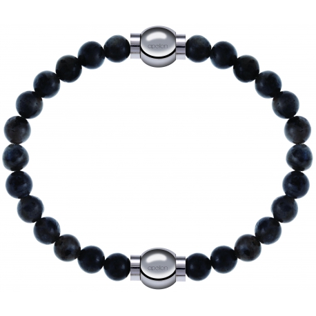 Apollon - Collection MiX Femme - labradorite - diamètre 6mm - longueur 9,25cm + labradorite - diamètre 6mm - longueur 9,…