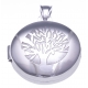 Pendentif ouvrant argent rhodié 6,9g - arbre de vie - diamètre 2,5cm