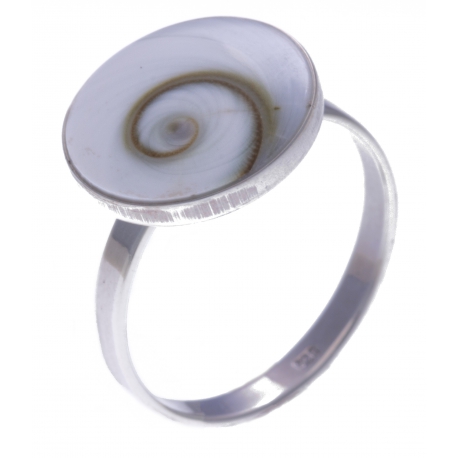 Bague argent rhodié 3,3g - il de lucie - T50 à 60