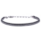 Bracelet argent veilli 10g - largeur 5cm - longueur 19+4cm