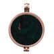 Pierre naturelle pour collier interchangeable Yola - diamètre 20mm - Chrysocolle