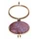 Pierre naturelle pour collier interchangeable Yola - diamètre 20mm - Agate Crazy