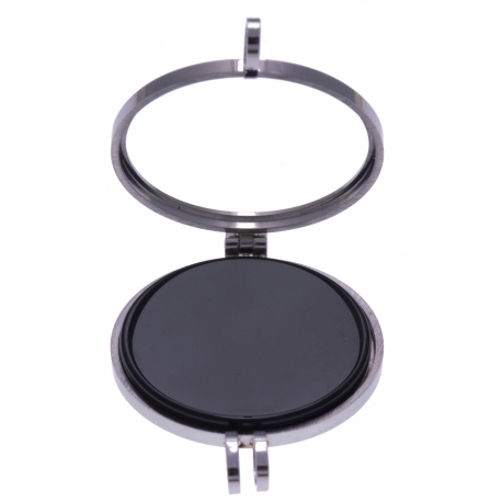 Pierre naturelle pour collier interchangeable Yola - diamètre 20mm - ONYX