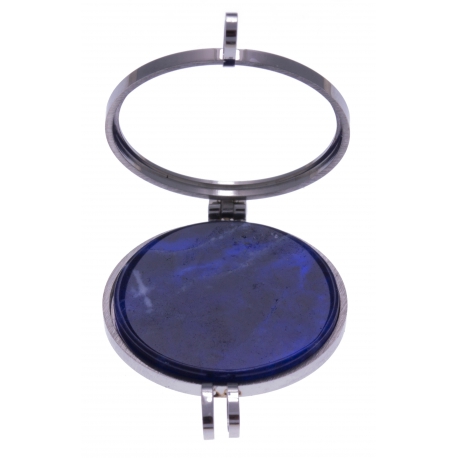 Pierre naturelle pour collier interchangeable Yola  - diamètre 20mm - Sodalite