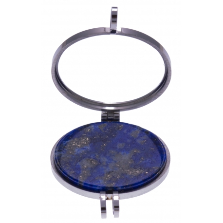 Pierre naturelle pour collier interchangeable Yola - diamètre 20mm - Lapis