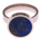 Pierre naturelle pour bague interchangeable Yola - diamètre 14mm - Lapis