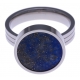 Pierre naturelle pour bague interchangeable Yola - diamètre 14mm - Lapis