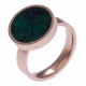 Pierre naturelle pour bague interchangeable Yola - diamètre 14mm - Chrysocolle