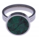 Pierre naturelle pour bague interchangeable Yola - diamètre 14mm - Chrysocolle