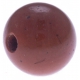 Stilivita - Bille Jaspe rouge  - diamètre 6mm - trou intérieur adapté 1.3mm