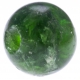 Stilivita - Bille Verdelite (Tourmaline Verte)  - diamètre 6mm - trou intérieur