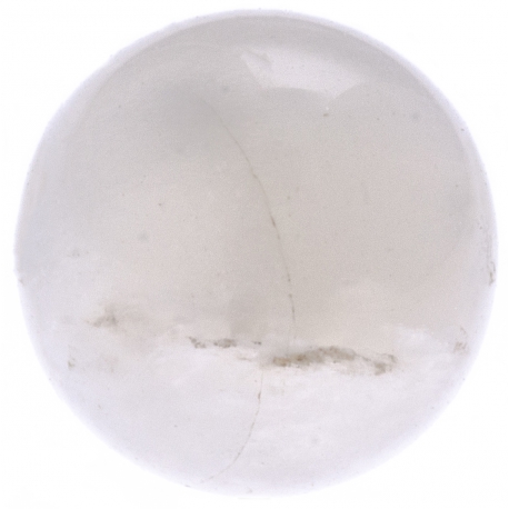 Stilivita - Bille Pierre de lune  - diamètre 6mm - trou intérieur adapté 1.3mm