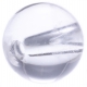 Stilivita - Bille Cristal de roche  - diamètre 6mm - trou intérieur adapté 1.3mm