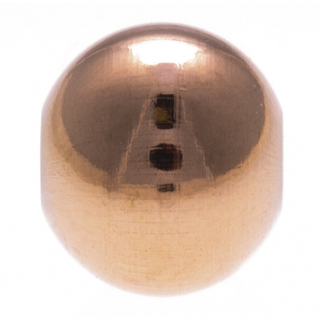 Stilivita - Composant bille acier rosé - diamètre 8mm