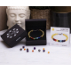 Bracelet STILIVITA en acier - 7 CHAKRAS - jaspe rouge, cornaline, citrine, malachite, aigue marine, lapis lazuli, améthyste -…