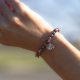 Bracelet STILIVITA en acier - Collection équilibre - ASCENSION & DEBLOCAGE - mookaite - hématite - fleur de tous en acier  - …