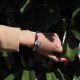 Bracelet STILIVITA en acier - Collection Médecine naturelle - MIGRAINE & MAUX DE TÊTE-améthyste-aigue marine-arbre de vie-17+4cm