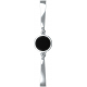 Bracelet Jonc semi-rigide en acier - cabochon onyx 11mm - 16+4cm