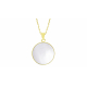 COLLIER nacre blanche longueur 40 + 5 mm