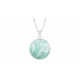 COLLIER amazonite longueur 40 + 5 mm