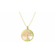 COLLIER Abre de vie nacre rose longueur 40 + 5 mm