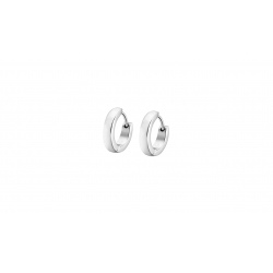 Boucles d'oreilles créoles en acier - 3x10mm