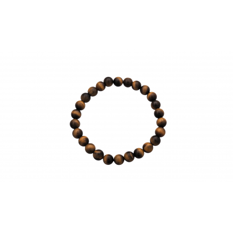 Bracelet élastique il de tigre 8mm - 21cm