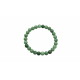 Bracelet élastique Jaspe Vert 8mm - 21cm