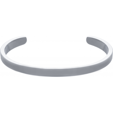 Bracelet jonc en acier - largeur 4mm