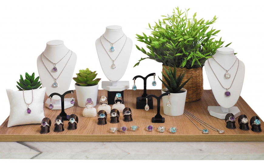 Collection STILIVITA Printemps / Été 2021 - Collection ARGENT rhodié Gros Volumes