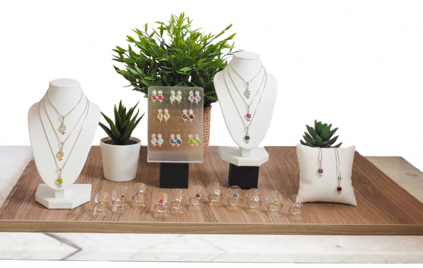 	Collection STILIVITA Printemps / Été 2021 - Collection ARGENT rhodié Petits Volumes - 6MM