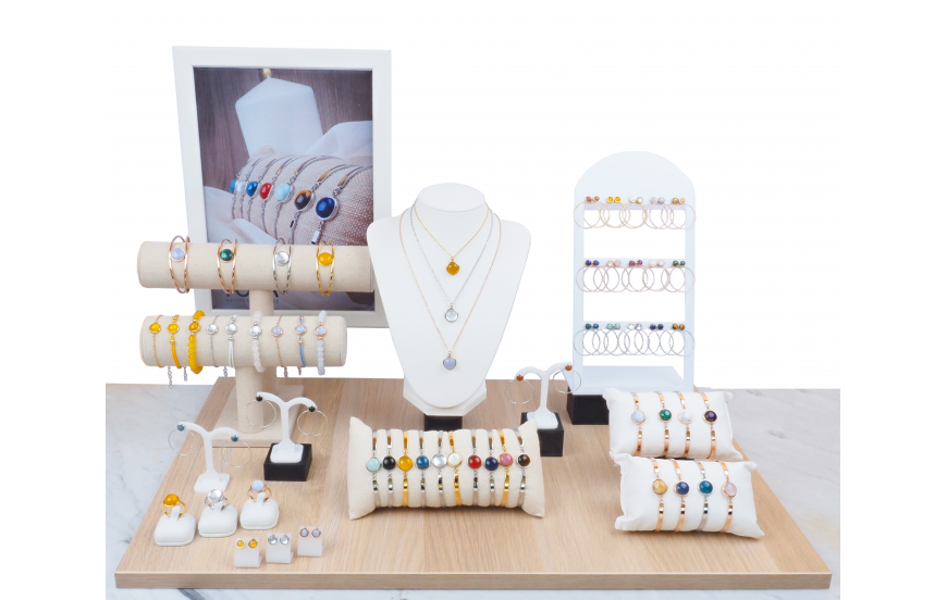 Collection Yola Automne / Hiver 2021 - cabochons en pierres naturelles