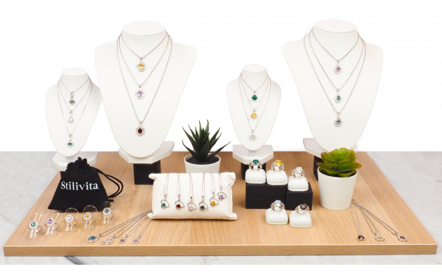 Collection STILIVITA Printemps / Été 2021 - Collection ARGENT rhodié Volutes