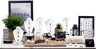 STILIVITA - BIJOUX EN ARGENT RHODIÉ ET PIERRES NATURELLES