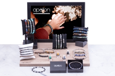 BIJOUX HOMME APOLLON - COLLECTION PIERRES NATURELLES 