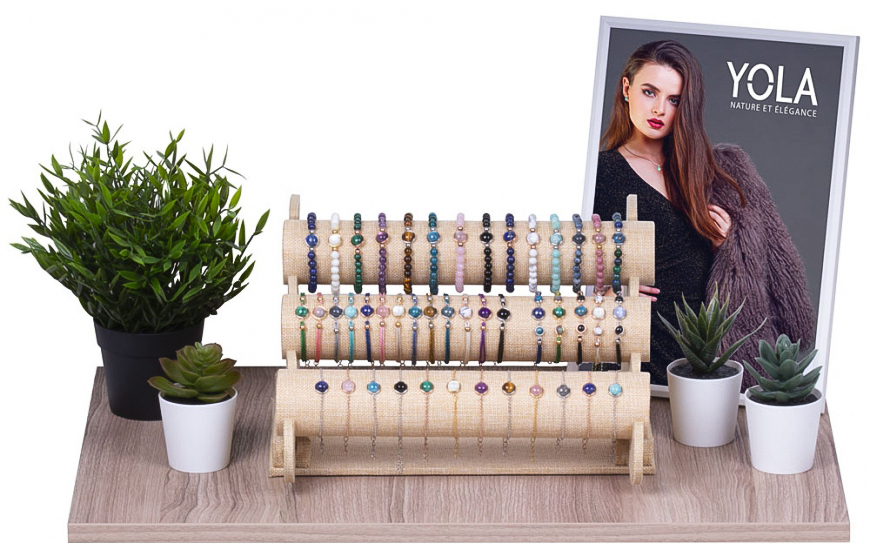 Collection ODENA 2020 - Bijoux en acier, émail et nacre