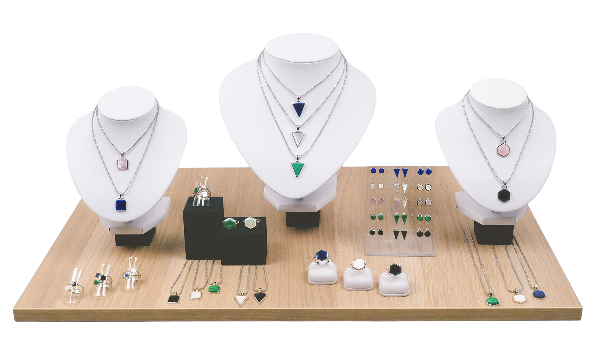 Collection Stilivita argent rhodié - Géométrique