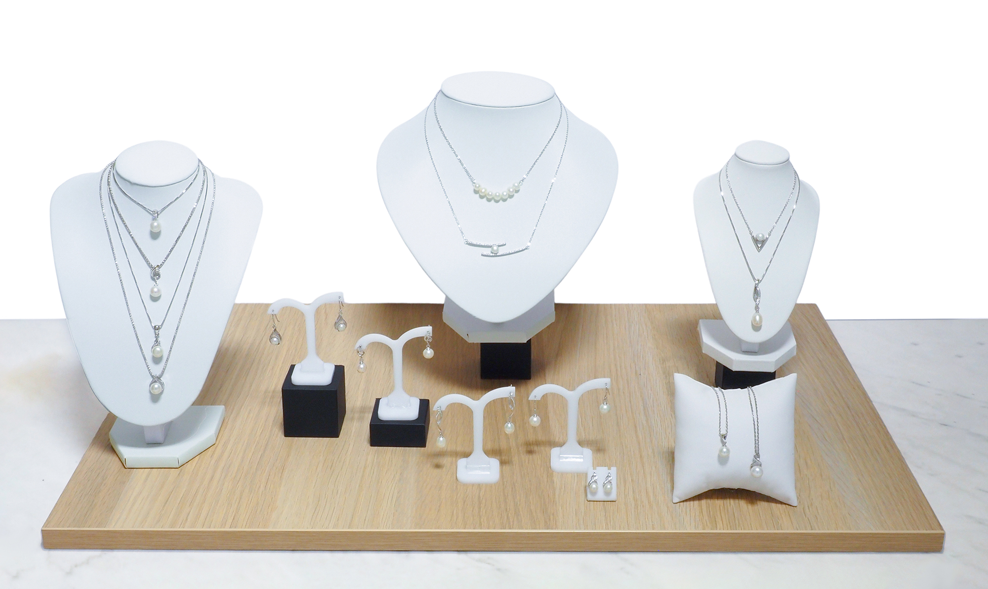 Collection Stilivita argent rhodié - Perles