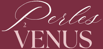perlus de venus logo fond bordeaux