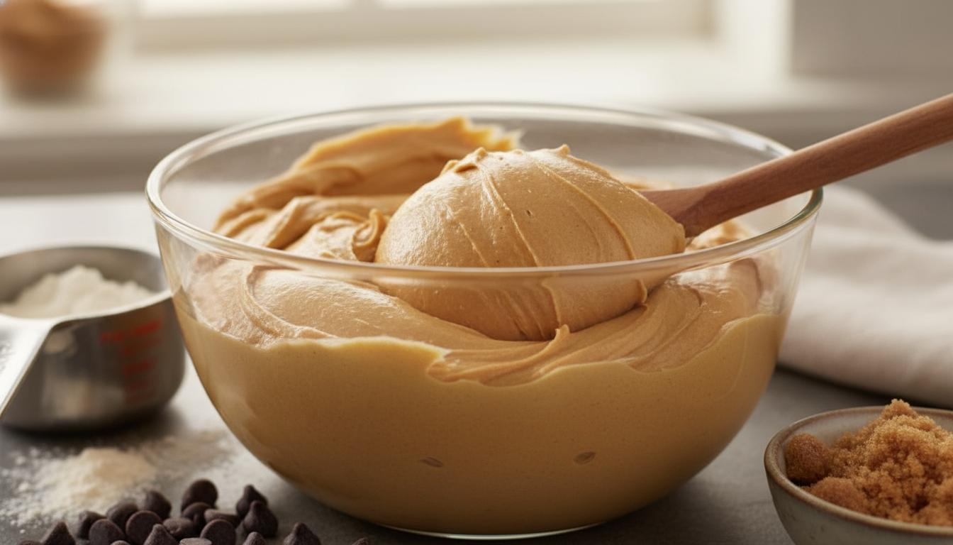 découvrez notre recette facile de cookie dough maison sans œuf, une pâte à cookies crue savoureuse et saine à déguster à la cuillère sans modération.