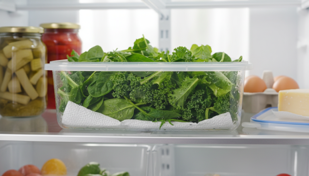découvrez nos astuces simples et efficaces pour conserver votre salade verte au frigo et la garder croquante pendant plusieurs jours.