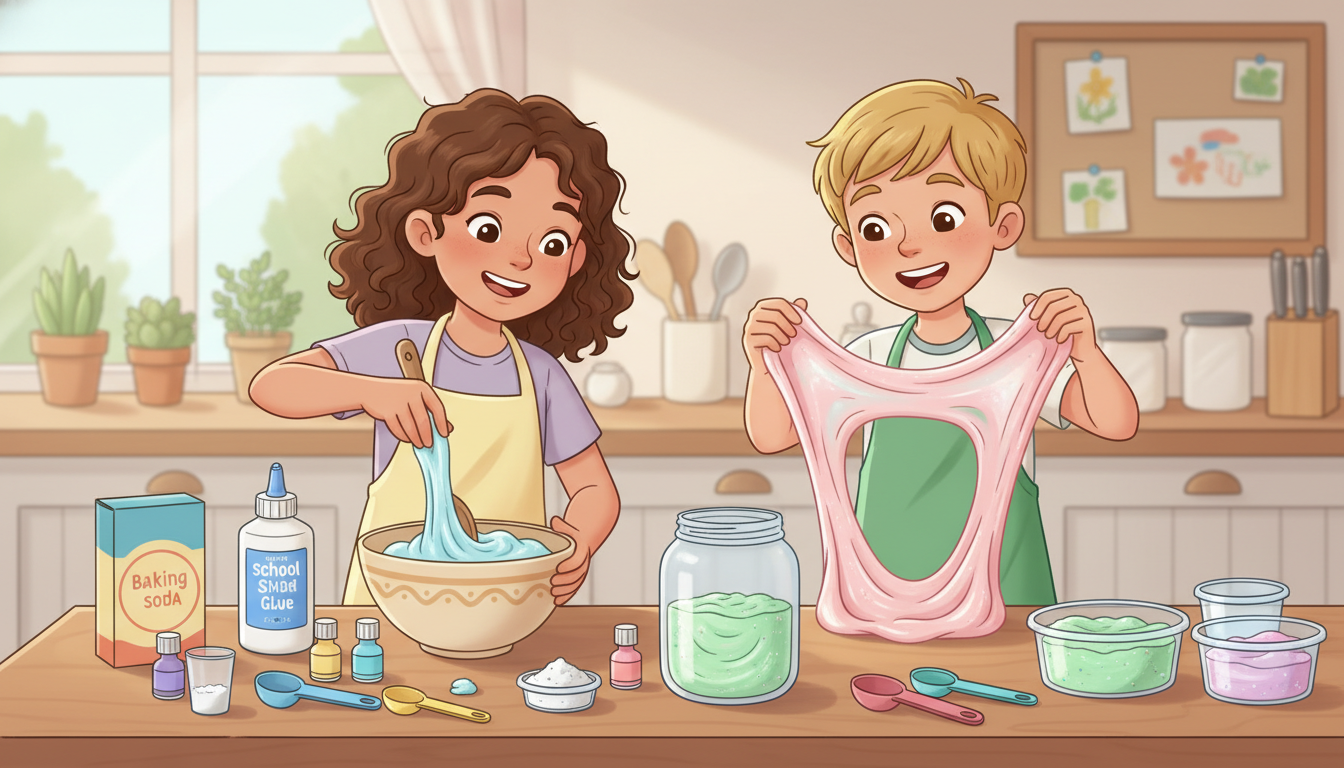 découvrez 3 recettes faciles et sûres de slime maison sans borax à réaliser avec les enfants pour des moments ludiques et créatifs en toute tranquillité.