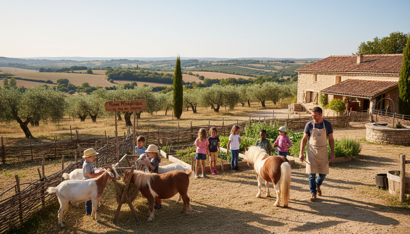 découvrez la ferme pédagogique de simiane-collongue : horaires d'ouverture, tarifs et activités ludiques pour enfants. une sortie nature idéale en famille !