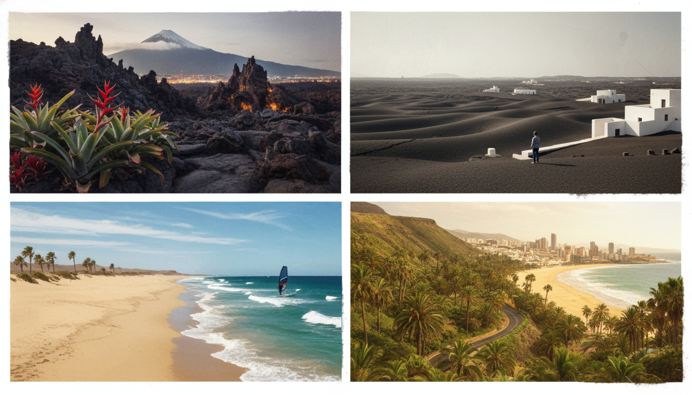 découvrez quelle île des canaries correspond le mieux à vos envies : tenerife, lanzarote, fuerteventura ou gran canaria. guide complet pour choisir votre destination idéale.
