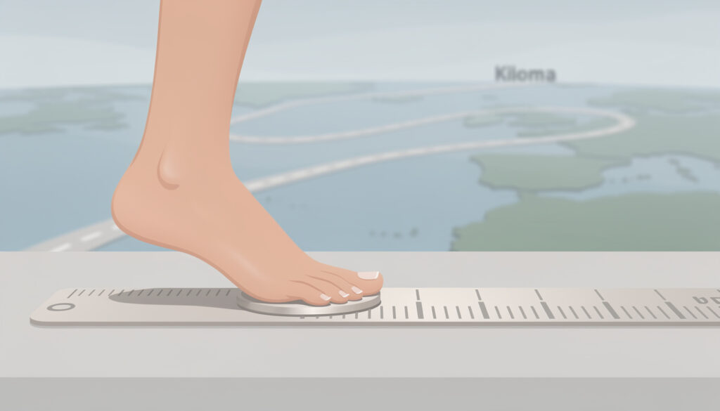 découvrez combien de kilomètres vous parcourez avec un pas grâce à des explications claires et des calculs simples pour mieux comprendre vos déplacements.