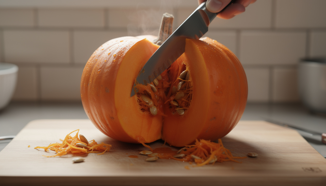 découvrez nos astuces simples et efficaces pour éplucher un potiron facilement et sans effort, parfait pour préparer vos recettes d'automne.