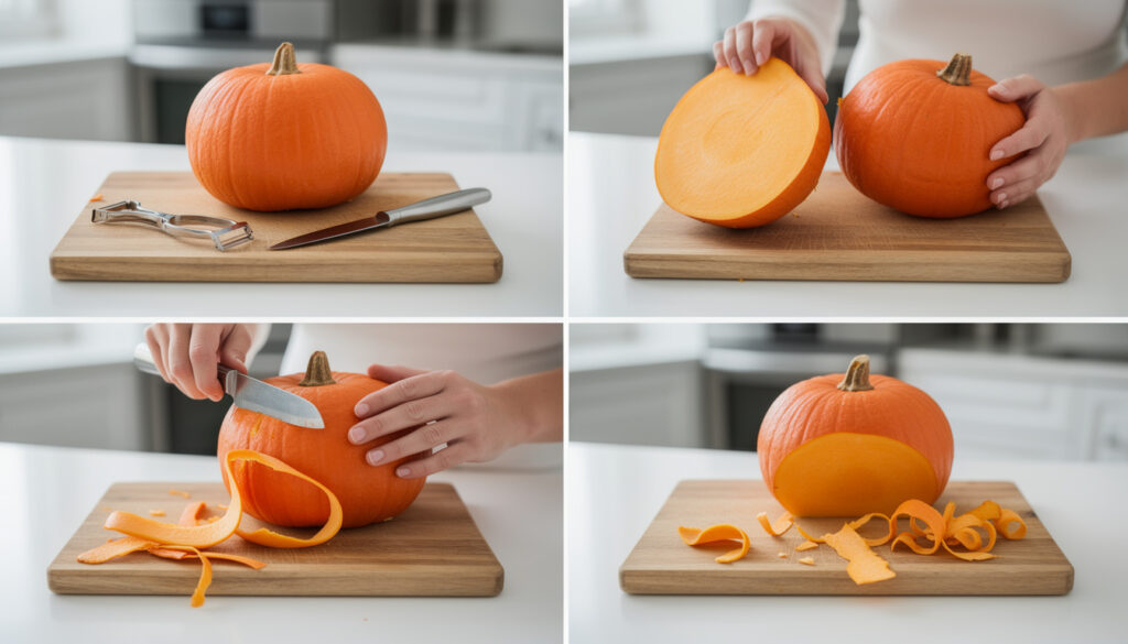 découvrez des astuces simples et efficaces pour éplucher un potiron facilement et sans effort, même si vous êtes débutant en cuisine.