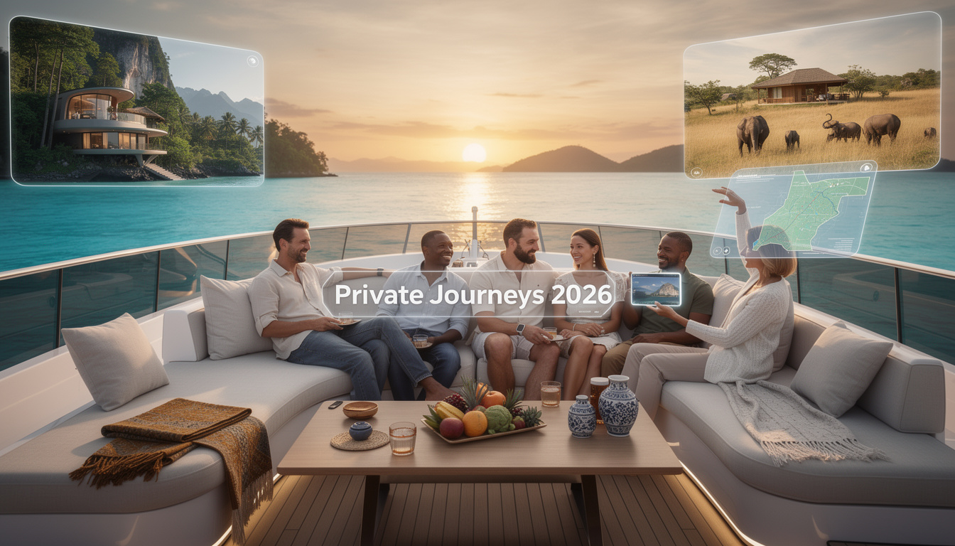 découvrez pourquoi un voyage privé en 2026 vous garantit des expériences uniques, sur mesure et inoubliables, pour explorer le monde à votre rythme.